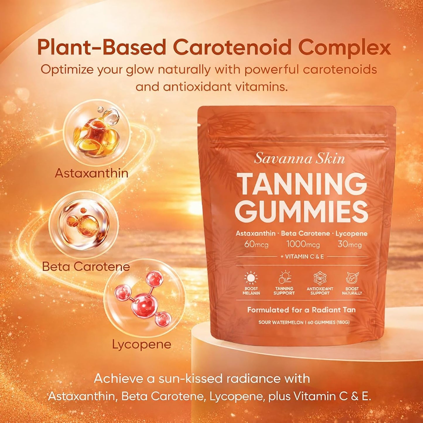 Savanna Skin Tanning Gummies