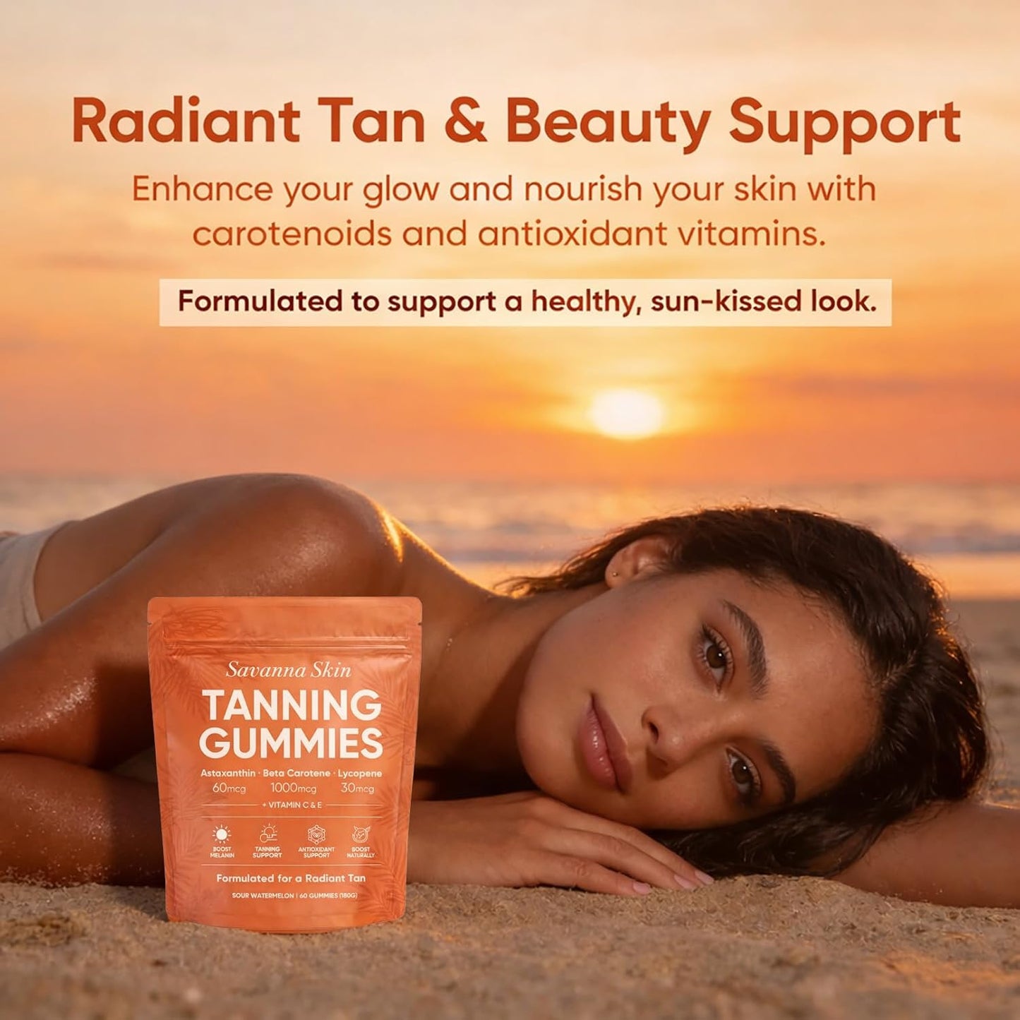 Savanna Skin Tanning Gummies